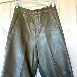 MAGLIA leather pants